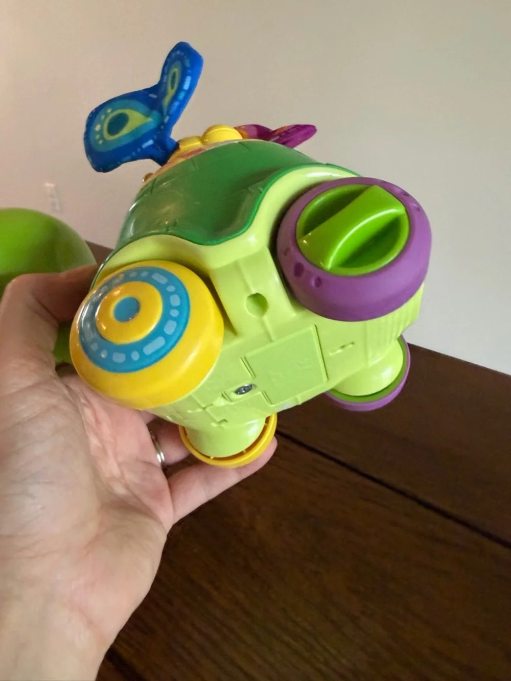 VTech 2-in-1 Toddle and Talk Turtle Interactive Floor Play & Push Toy 12-36 mths